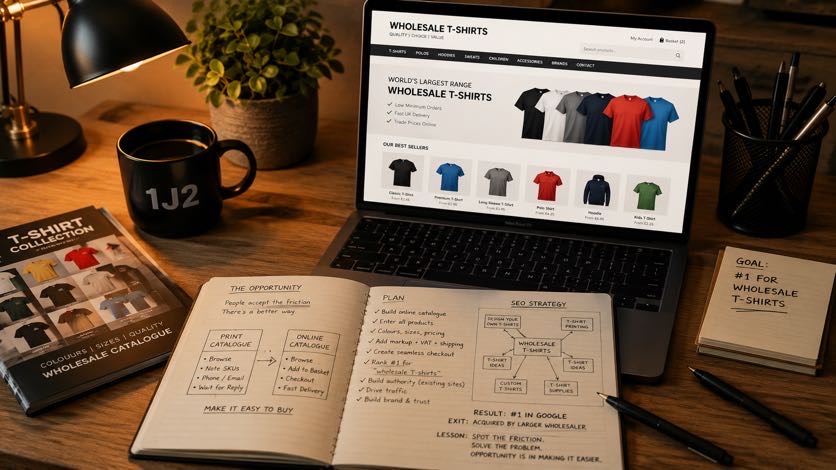 The Printed Catalogue That Became My First Exit