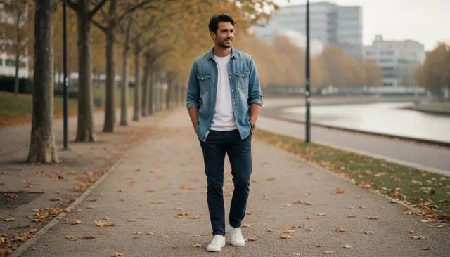 The Denim Shirt: Your Guide to Effortless Smart-Casual Style
