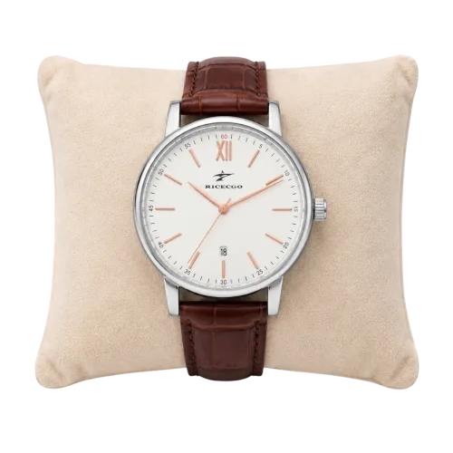 Men's Classic Business Fashion Round Dial Quartz Watch
