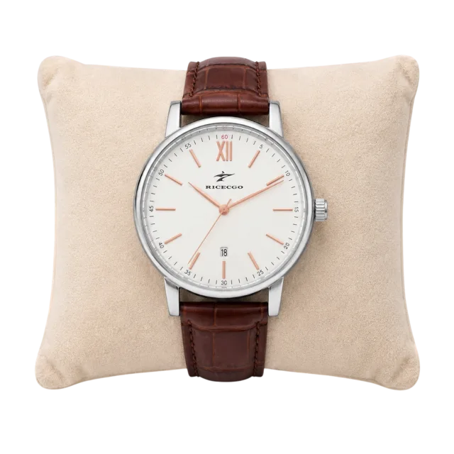 Men's Classic Business Fashion Round Dial Quartz Watch