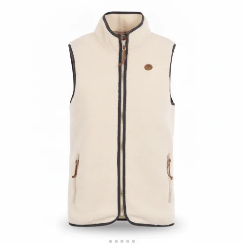 Trespass Womens Knitted Airtrap 2 Zip Pockets Fleece Gilet - Notion