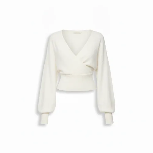 Lillia V Neck Wrap Sweater