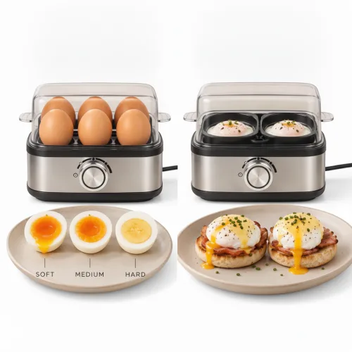 YolkMaster Electric Egg Boiler & Poacher