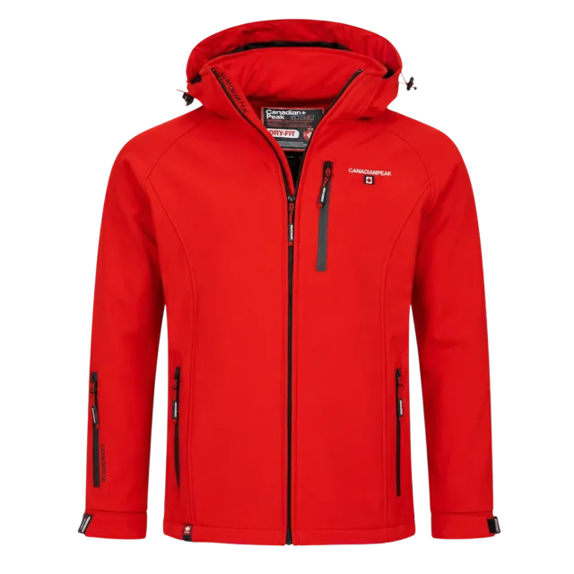 Canadian Peak Men's Softshell Hooded Jacket
