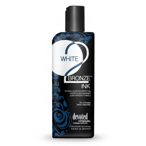 Devoted Creations White 2 Bronze INK Tanning Lotion
