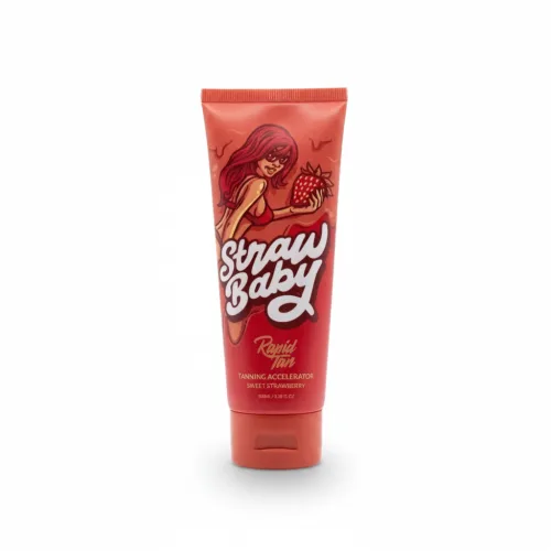 Rapid Tan Strawbaby Tanning Accelerator Lotion 100ml