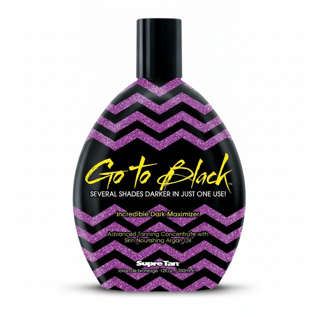 Supre Tan Go To Black Advanced Dark Tanning Maximizer